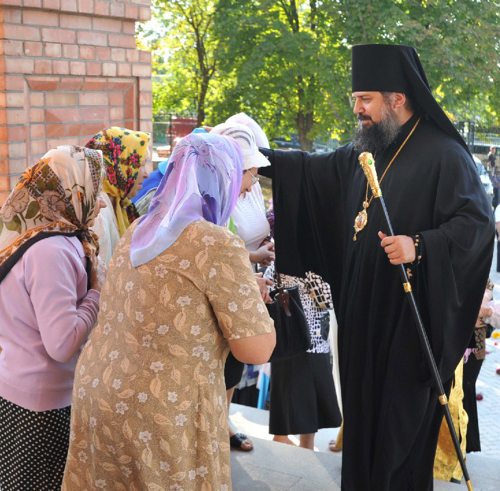 Епископ посетил  Павловскую