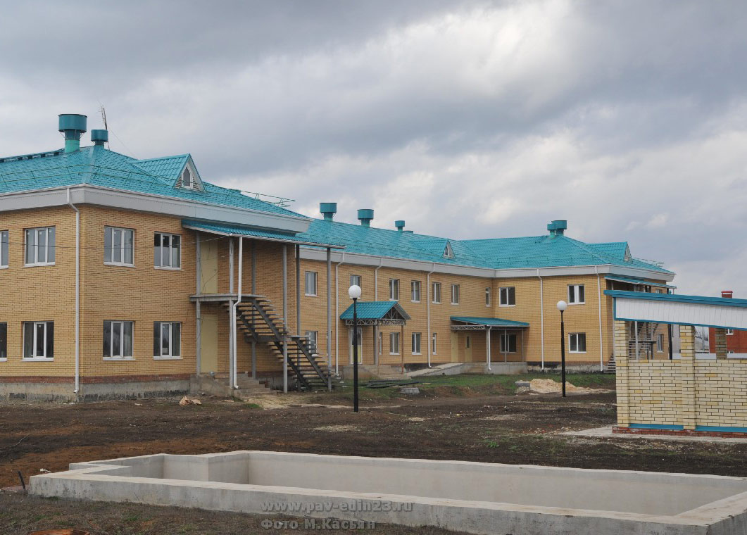 Детский сад № 1 в Азовском микрорайоне ст. Павловской скоро вступит в строй