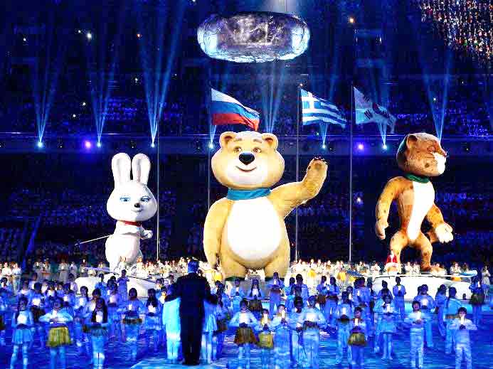 Триумф Российских олимпийцев