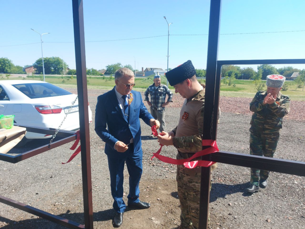 В станице Егорлыкской Ростовской области павловские ветераны-казаки открыли  постоянный курень | 11.05.2024 | Павловская - БезФормата